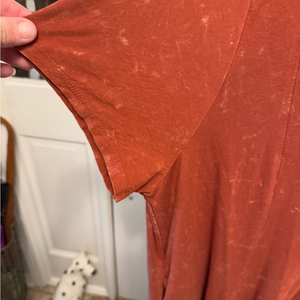 Torrid Super Soft Line Rust Color Jersey Knit T S… - image 4